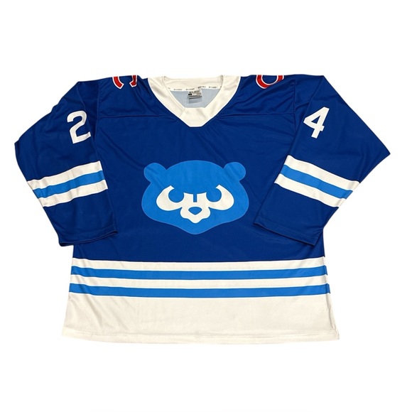 Chicago Cubs MLB Hockey Style Jersey M 9/17/24 Special Ticket Giveaway SGA - Picture 1 of 8